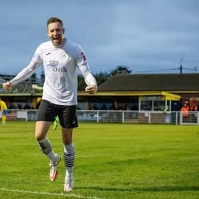 New Horsham striker Jimmy Wild was prolific during his time at Chichester City. Picture by Neil Holmes