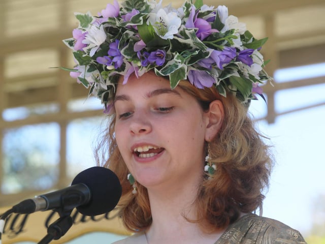 Crowning of the May Queen in Alexandra Park, Hastings, on May 11 2025. Photo by Roberts Photographic.