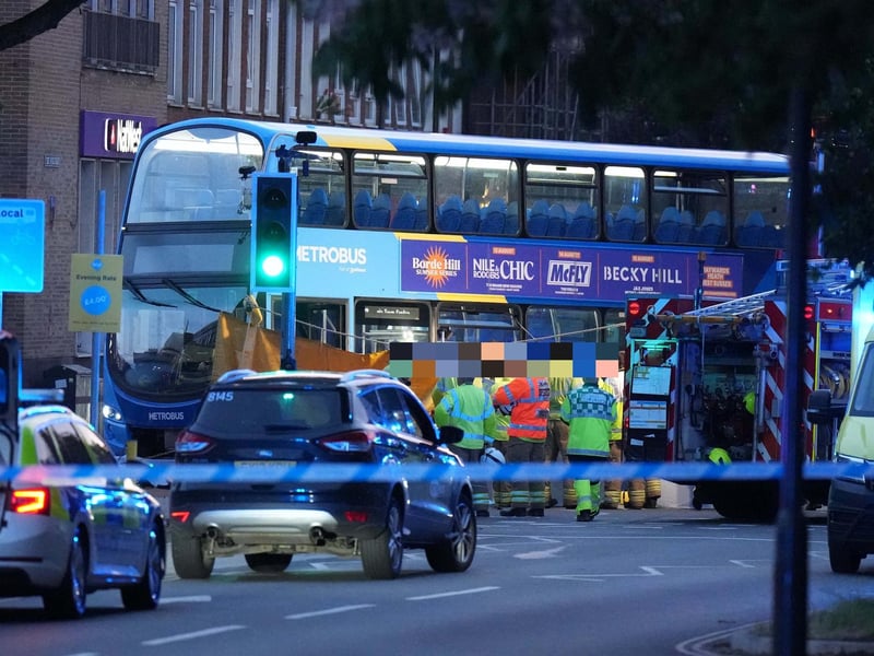 Police said there was a serious collision in The Boulevard, Crawley at about 8.22pm on Thursday, June 4