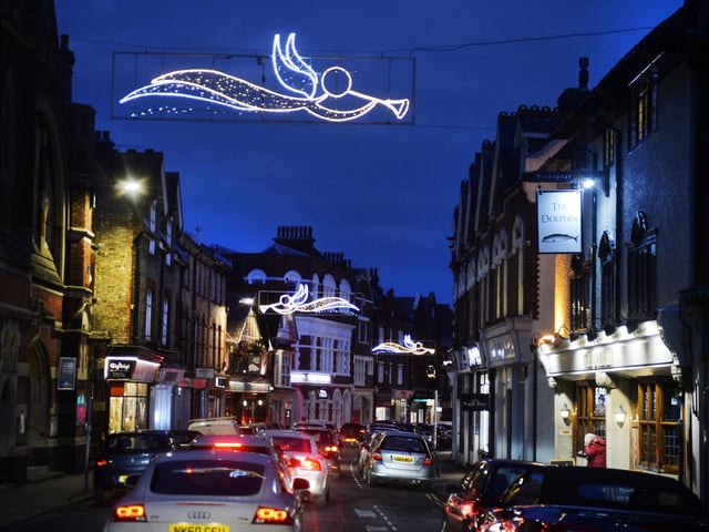 Eastbourne at Christmas (Photo by Jon Rigby)