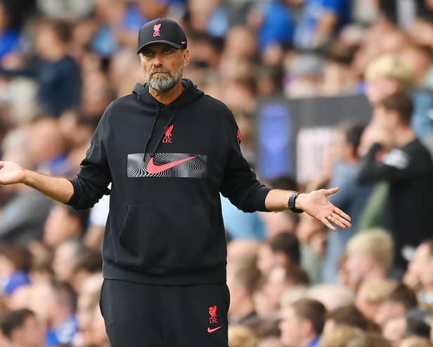 Liverpool and manager Jürgen Klopp have been dealt an injury blow to a key player ahead of this Saturday’s home Premier League clash against Brighton & Hove Albion. Picture by Michael Regan/Getty Images