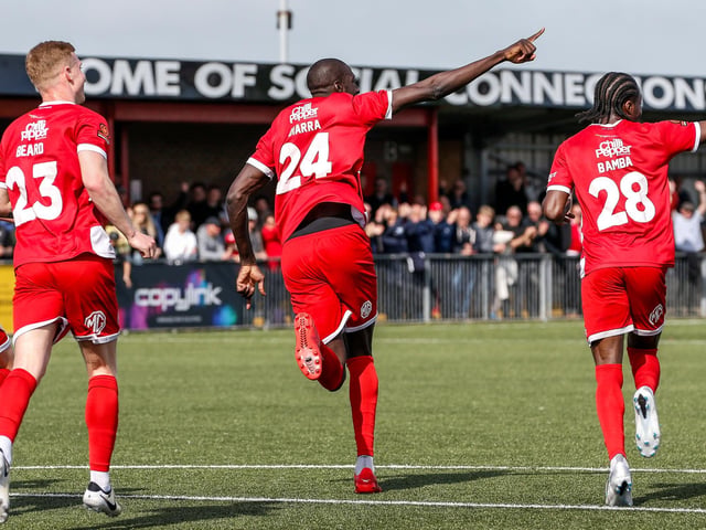 Eastbourne Borough beat Chippenham Town 3-0 in National League South
