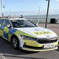 Police presence on Brighton seafront amid urgent search for missing Eastbourne woman, 73