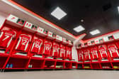 Crawley Town's changing room going into the final game | Picture: Kyle Hemsley