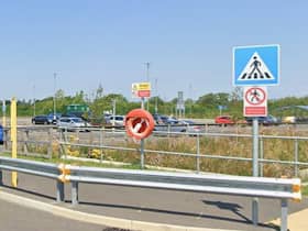 West Sussex Fire & Rescue Service said crews were called to reports of a fire at a distribution centre near Charles Purley Way in Felpham at 10.21am on Monday, October 26. Picture: Google Maps