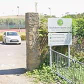 There is an application to cut back trees at the car park of Southdown Sports Club in Lewes. Photo: Google Street View