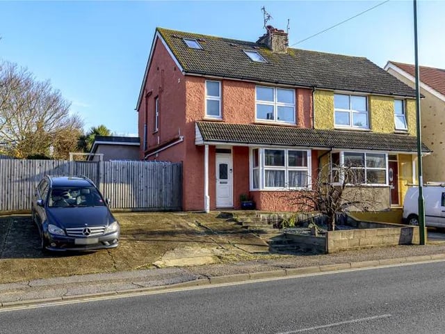 Four bed semi-detached house with two baths and two receptions - £525,000.