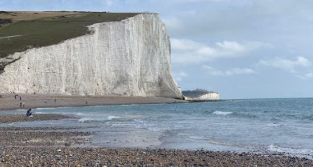 Iconic chalk cliffs and meadows attracting a wide range of species, such as kestrels, skylarks, and peregrine falcons