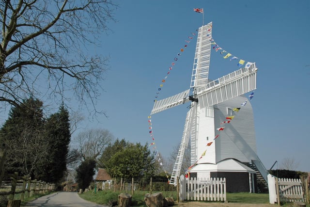 Oldland Windmill in Hassocks is a fully restored and working Sussex post mill dating back to around 1703. Open Sunday, May 12, from 2pm to 5pm. Free entry, donations welcome.