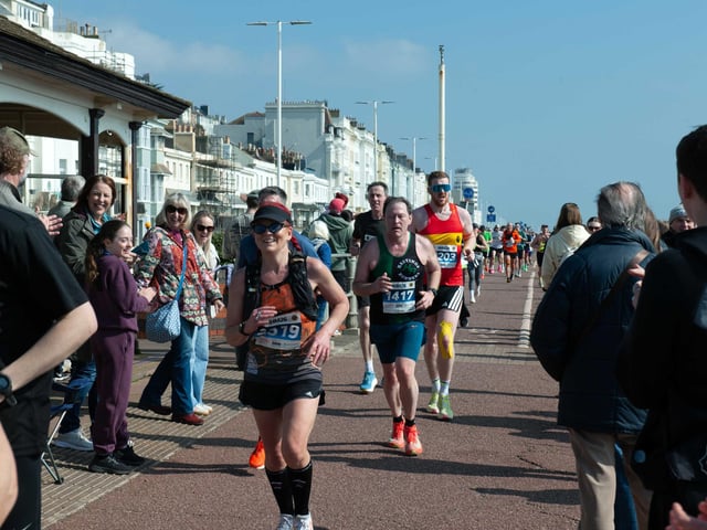 Hastings Half Marathon 2026 - pictures by Frank Copper