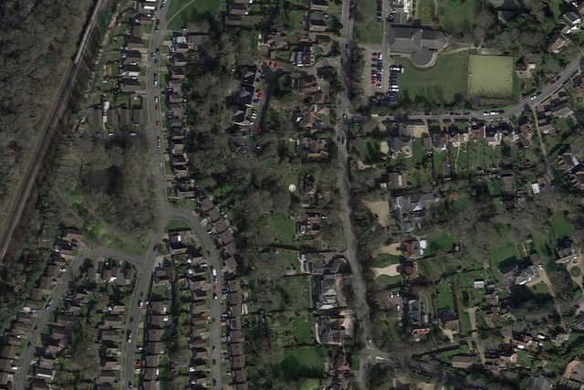 DM/22/3057: Little Winton, Keymer Road. (Amended Plans received 06.02.2023 and 17.01.2023) Demolition of existing dwelling and erection of 6 new homes with access from Keymer Road including parking, landscaping and associated works. (Photo: Google Maps)