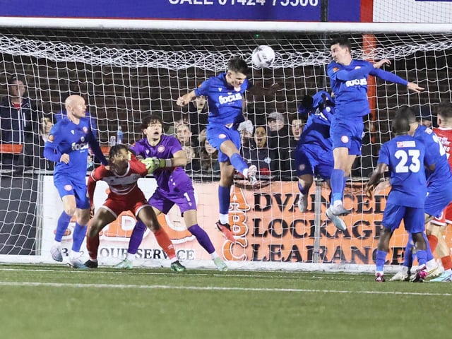 Worthing begin 2024 with a 4-0 win at Eastbourne Borough