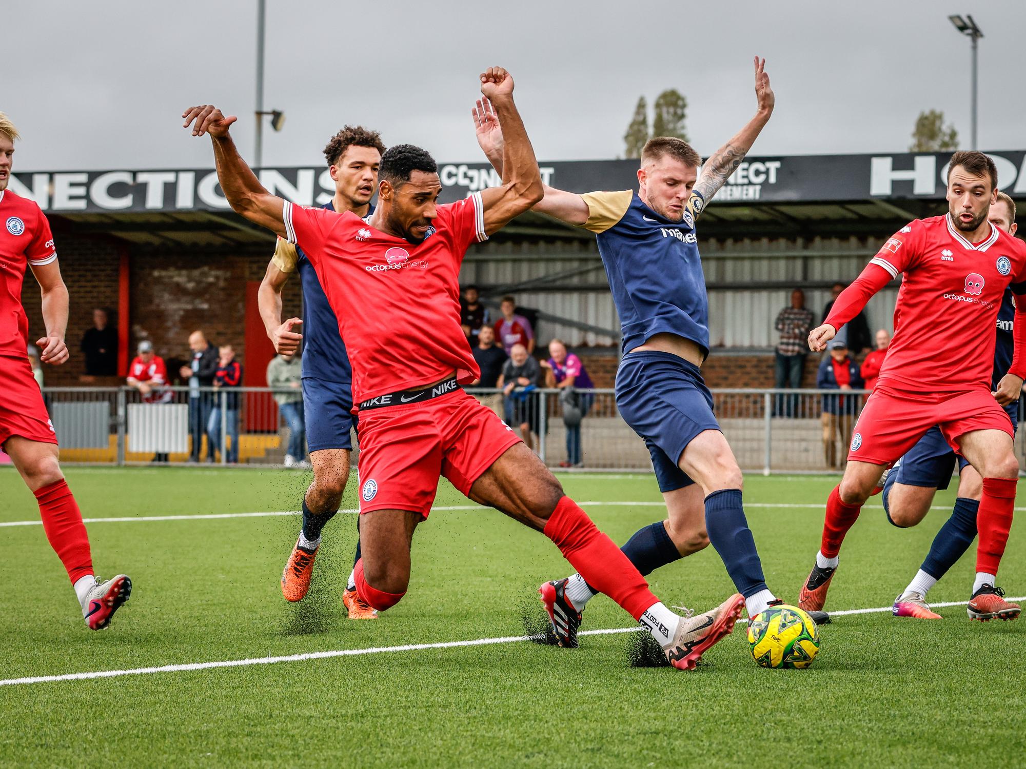 Windsor and Eton blown away on windswept afternoon at Eastbourne Borough