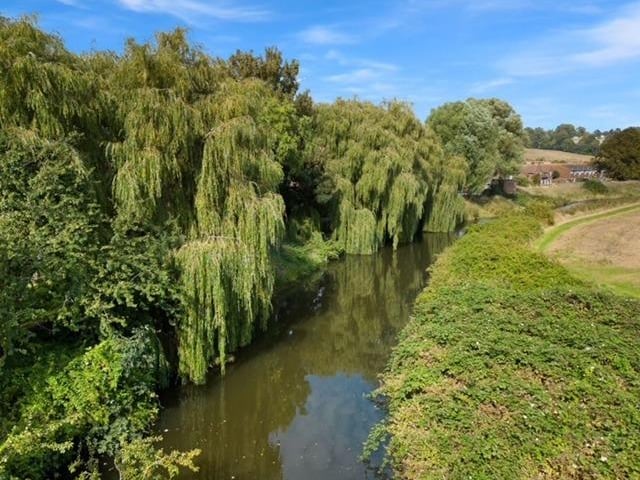 Beautiful riverside views