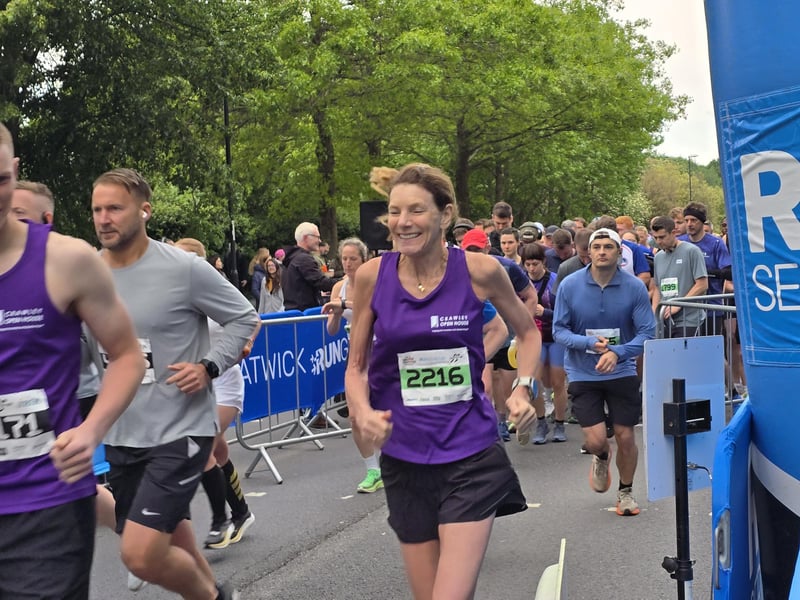 Run Gatwick 2026 half marathon and 5k