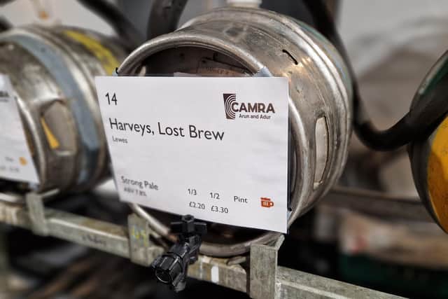 One of the highlights of this year's festival was Harvey's Lost Brew