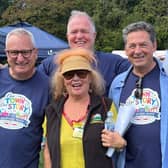 Matt Newnham, Iain Maclean, Nick Caunter and Wendy Swinton-Eagle at Haywards Heath Town Day. Our Town Our Story launched on Saturday (August 12th). The project will deliver a series of storytelling, writing and illustrating workshops in local secondary and primary schools, fitting perfectly into the year of reading 2026