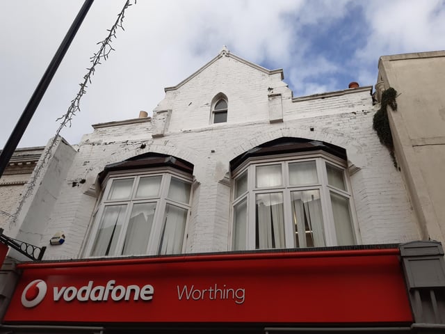 Above Vodafone in Montague Street, it is almost church like