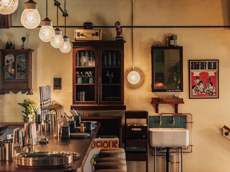 The bar at Brighton's Permit Room
