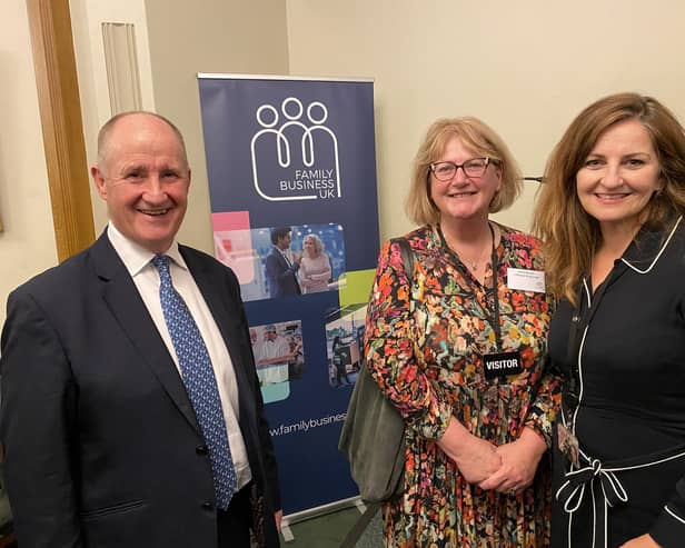 Eastbourne and Willingdon MP Caroline Ansell invited the director of prominent local company Brewers to Westminster as part of Family Business Week. Picture: Caroline Ansell MP