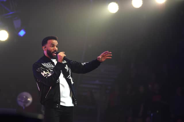 Craig David is among artists set to perform at a three-day Summer Sounds Concert on the Wiston Estate in September
(Photo by Joe Maher/Getty Images)