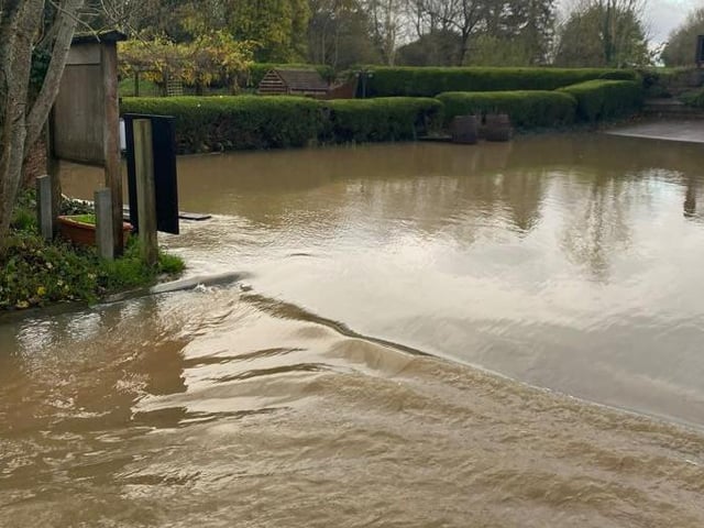 the pub's newly-named 'overflow car park'
