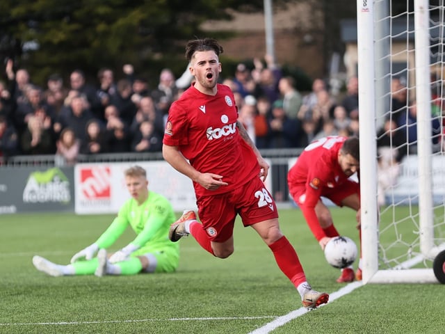 Worthing take on Bath City in front of the TNT Sports cameras at Woodside Road