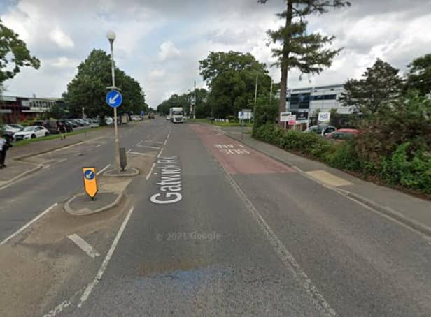 Proposed location for the new pedestrian crossing