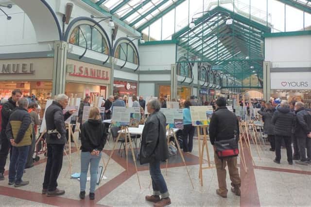 An open day about the proposals was held for residents at the end of January in Priory Meadow Shopping Centre