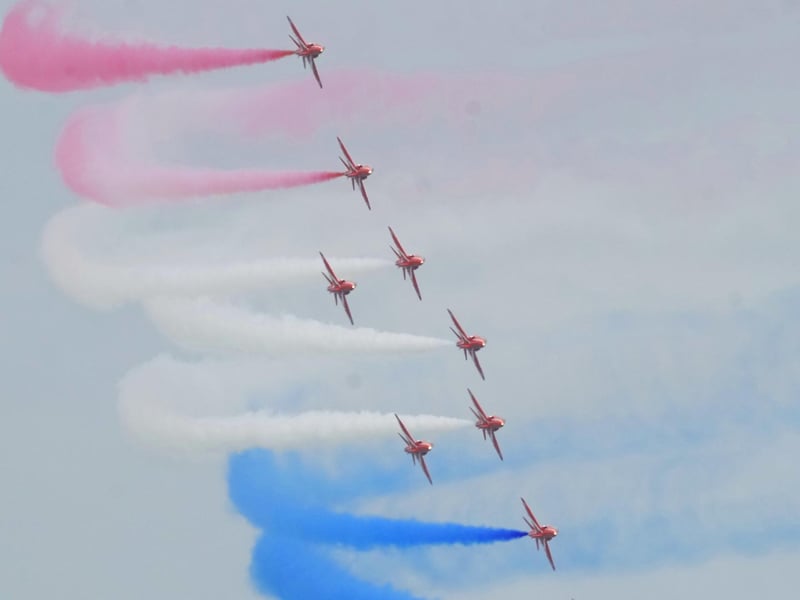 Red Arrows Eastbourne Airshow 2024
