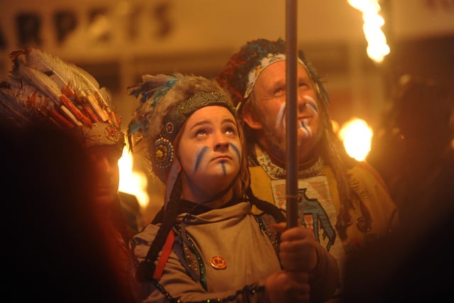 Lewes Bonfire Procession 2022 (Pic by Jon Rigby)