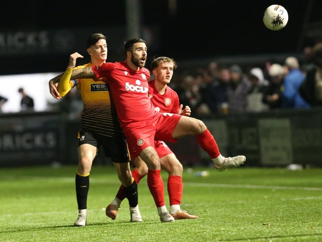 Worthing take on Littlehampton Town in the Sussex Senior Cup