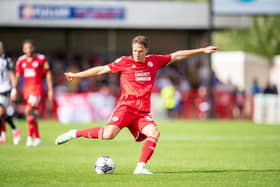 Crawley Town defender Will Wright | Picture: Eva Gilbert