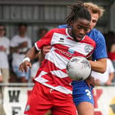 Eastbourne Borough take on Worthing - the Rebels were 1-0 winners | Picture: Andy Pelling