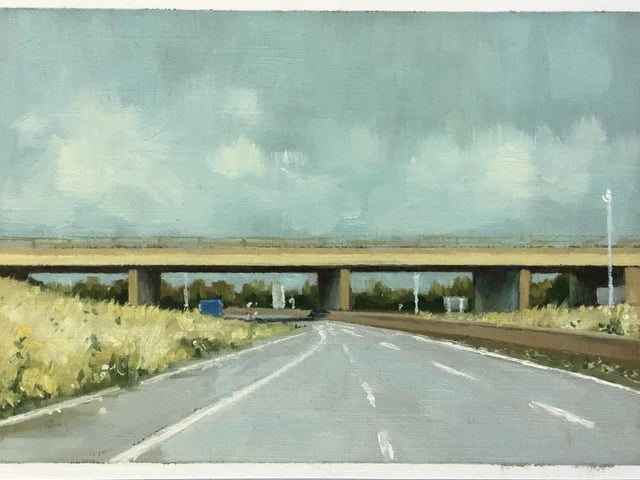 One of the postcards available in this summer's auction.