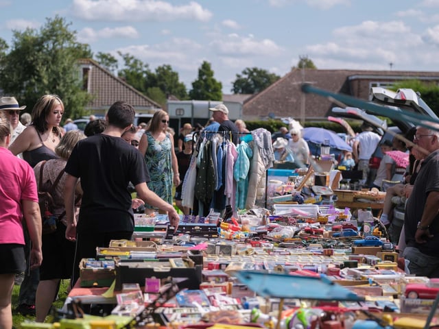 A variety of stalls proved popular with festival goers