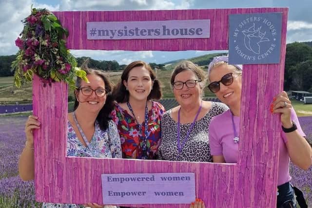 My Sisters' House fundraising at Lordington Lavender
