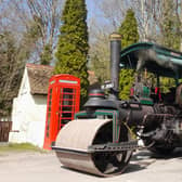 Rare 1926 steam roller Joan is set to return to service at Amberley Museum Steam Show this summer