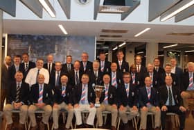 England's over-60s squad