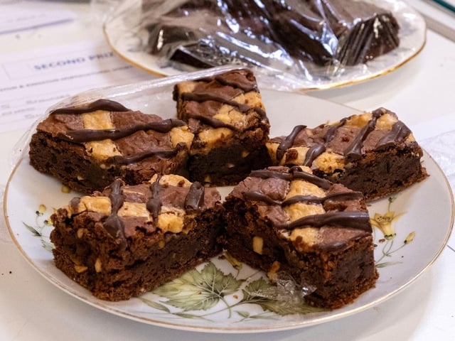Brownies in the cookery classes