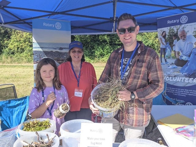 Families at Batchelors Farm Nature Reserve, Burgess Hill, on Saturday, August 19
