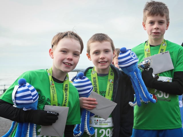 Scenes from the 2024 Brighton Half Marathon