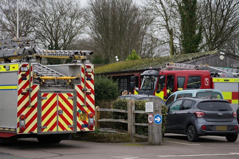 Emergency services attended the scene this morning.