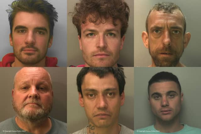 Sussex’s judges, juries and magistrates were busy in July.