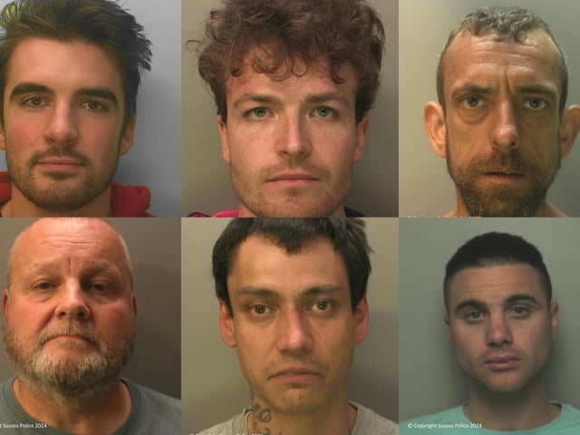 Sussex’s judges, juries and magistrates were busy in July.