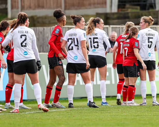 Lewes Women in recent action v Charlton | Picture: James Boyes