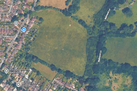 Thakeham has submitted proposals for 100 new homes at College Lane, Hurstpierpoint to Mid Sussex District Council for consideration. DM/26/2433. (Image: Google Maps)