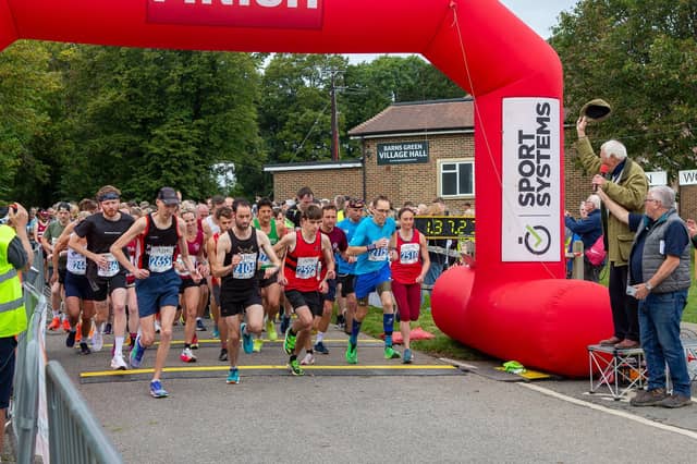 Run Barns Green 10k starts | Picture: Dan Stockwell