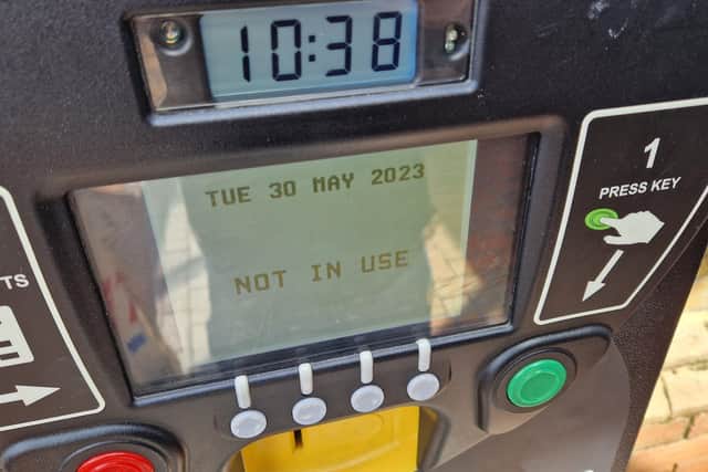 New parking machines have caused frustration for some shoppers in Burgess Hill