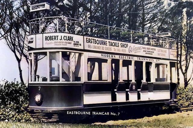 The tram ran between Princes Park and the Crumbles